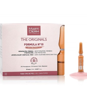 MartiDerm Formula Nº10 HD Color Touch SPF30 30*2мл