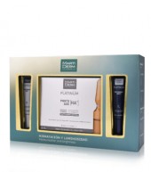 MartiDerm Набор Platinum Photo-Age [HA]+ 30 * 2 мл Коррекция фотостарения (Гиалуроновая кислота) увлажнение и сияние кожи + Platinum Eye Correct Day/Night 2 * 10 мл Кремы день (с тоном)/ночь для кожи вокруг глаз 30 ампул +20 мл