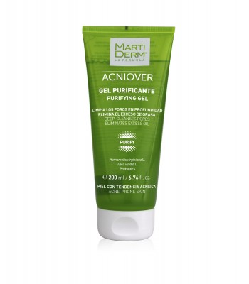 MartiDerm Acniover PURIFYING GEL Очищающий гель 200мл 