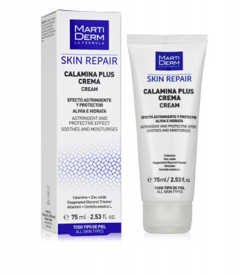 MartiDerm CALAMINA PLUS CREAM крем для чувствительной кожи склонной к раздражениям (успокаивает, уменьшает покраснение и зуд)